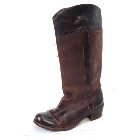 UGG cassis western boots leather distressed pull on womens sz 6 - Picture 1 of 10